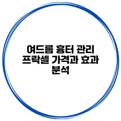 여드름 흉터 관리 프락셀 가격과 효과 분석